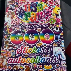 Lisa franks 600 stickers brand new